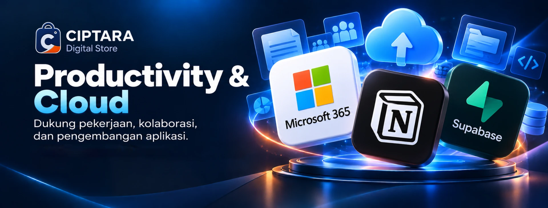 Productivity & Cloud — jelajahi produk produktivitas